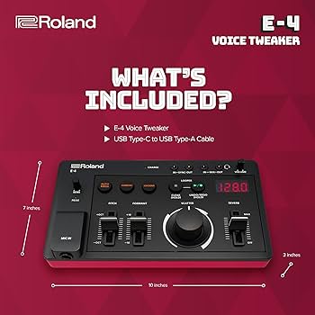 Amazon.co.jp: Roland ローランド AIRACompact VOICE TWEAKER E-4