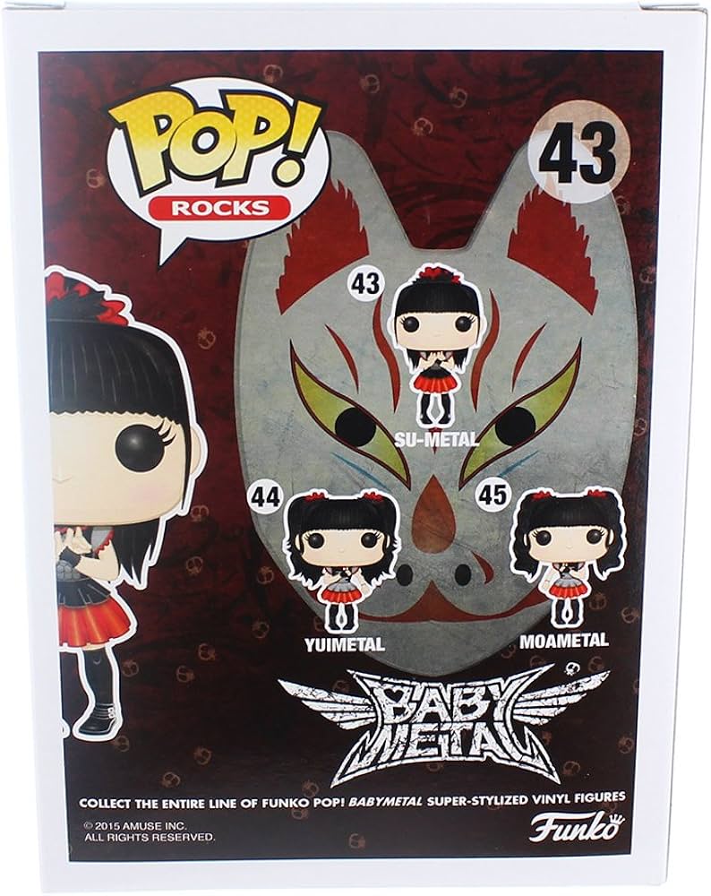 Babymetal 5979 Pop Vinyl Moa Metal Figure : Amazon.co.uk: Toys & Games