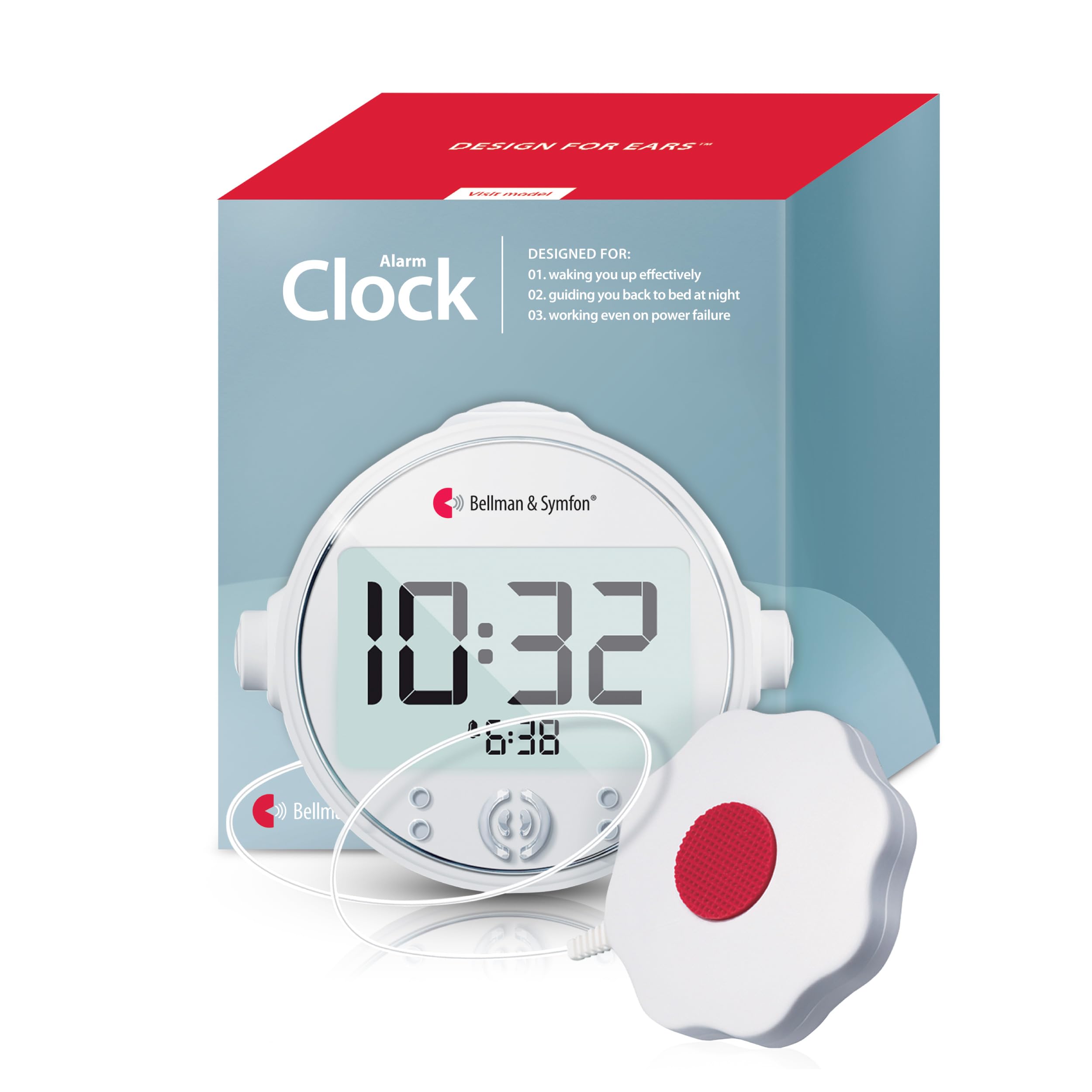 Amazon.co.jp: Bellman & Symfon 振動目覚まし時計プロ ベッド