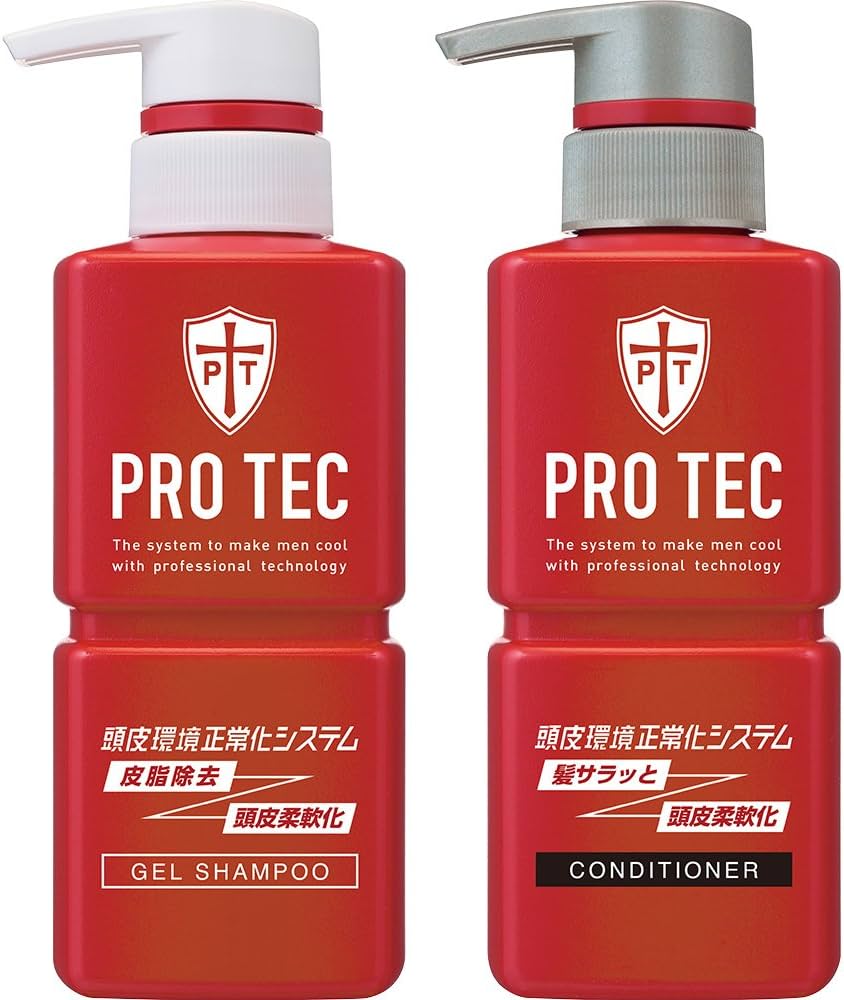 Amazon | PRO TEC(プロテク) 頭皮ストレッチ シャンプー ポンプ 300g