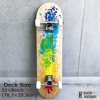 Amazon | HEAVEN SKATEBOARD スケートボード スケボー 完成品 Vitamin