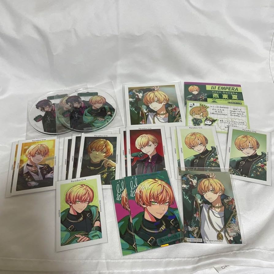 Amazon.co.jp: パラライ Paradox live 東夏 燕東夏 セット : おもちゃ