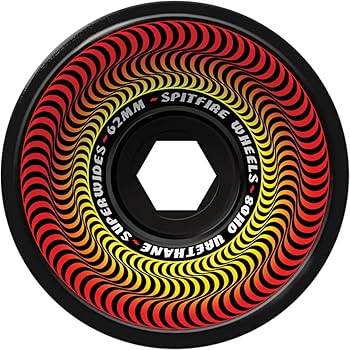Amazon | Spitfire Wheels 80HD スーパーワイド ブラック スケート