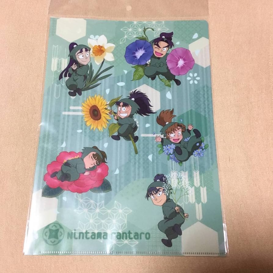 Amazon.co.jp: 忍たま乱太郎 クリアファイル お花 六年生 立花仙蔵