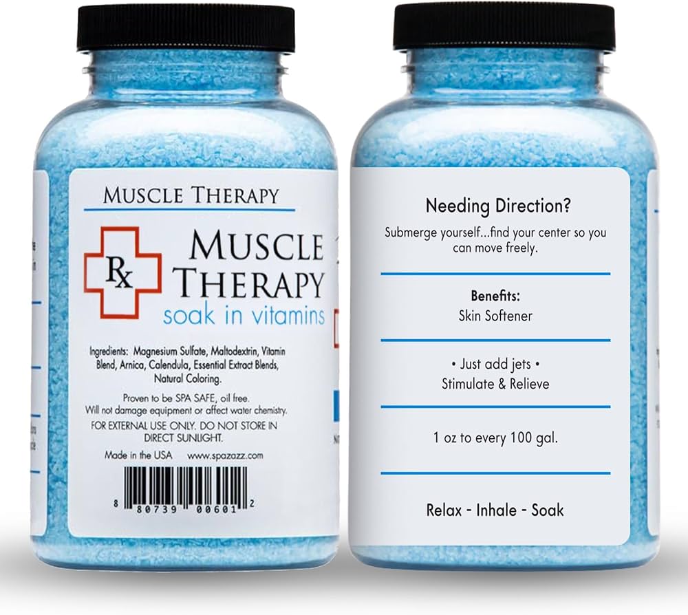 Amazon.com : Spazazz Armotherapy Hot Tub Rx Muscle Therapy Natural