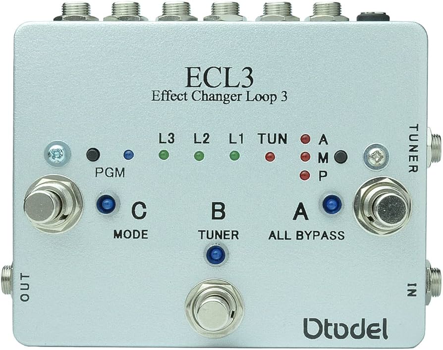 Amazon.co.jp: Otodel Effect Changer Loop 3 ECL3 [3ch Programmable