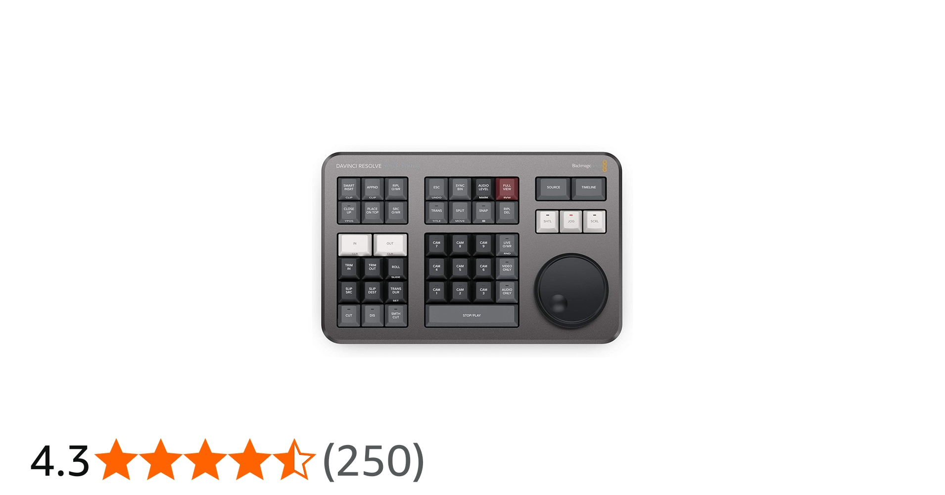 Amazon.co.jp: Blackmagic Design DaVinci Resolve Speed Editor 専用