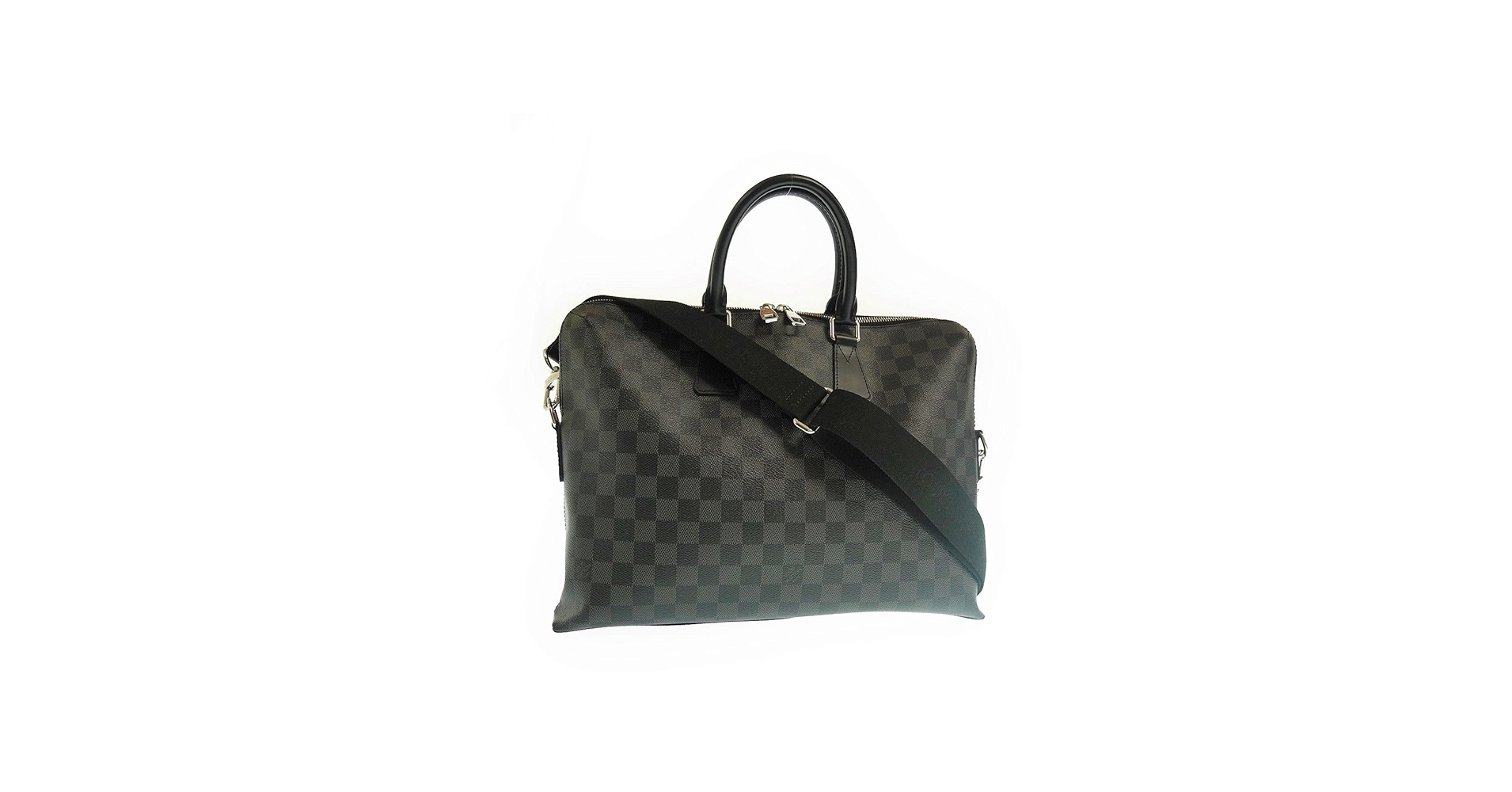 Amazon | [ルイヴィトン] ダミエライン グラフィットポルトドキュマン