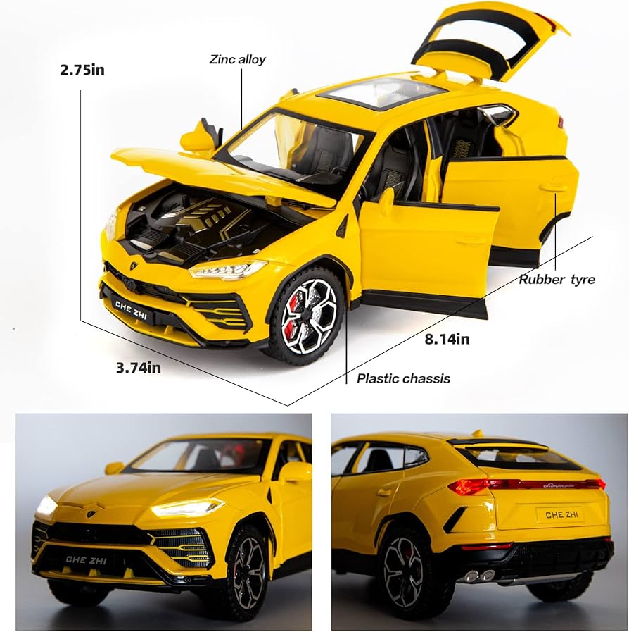Amazon.com: BDTCTK Compatible for 1:24 Lambo Urus Car Model