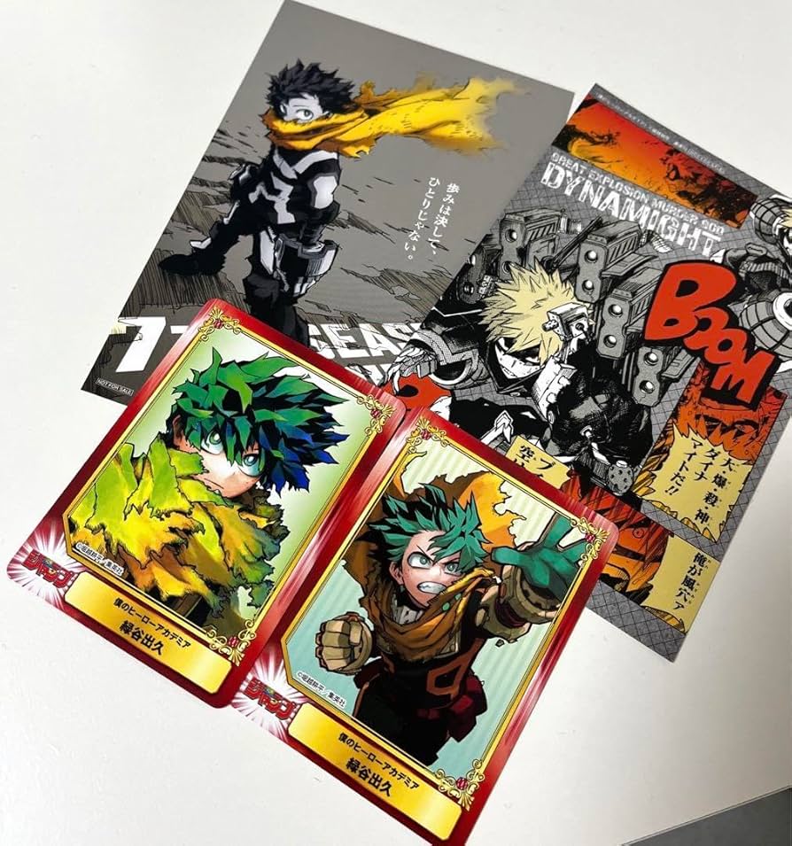 緑谷 ポストカード まとめ売り 黒デク 緑谷 ポストカード まとめ売り