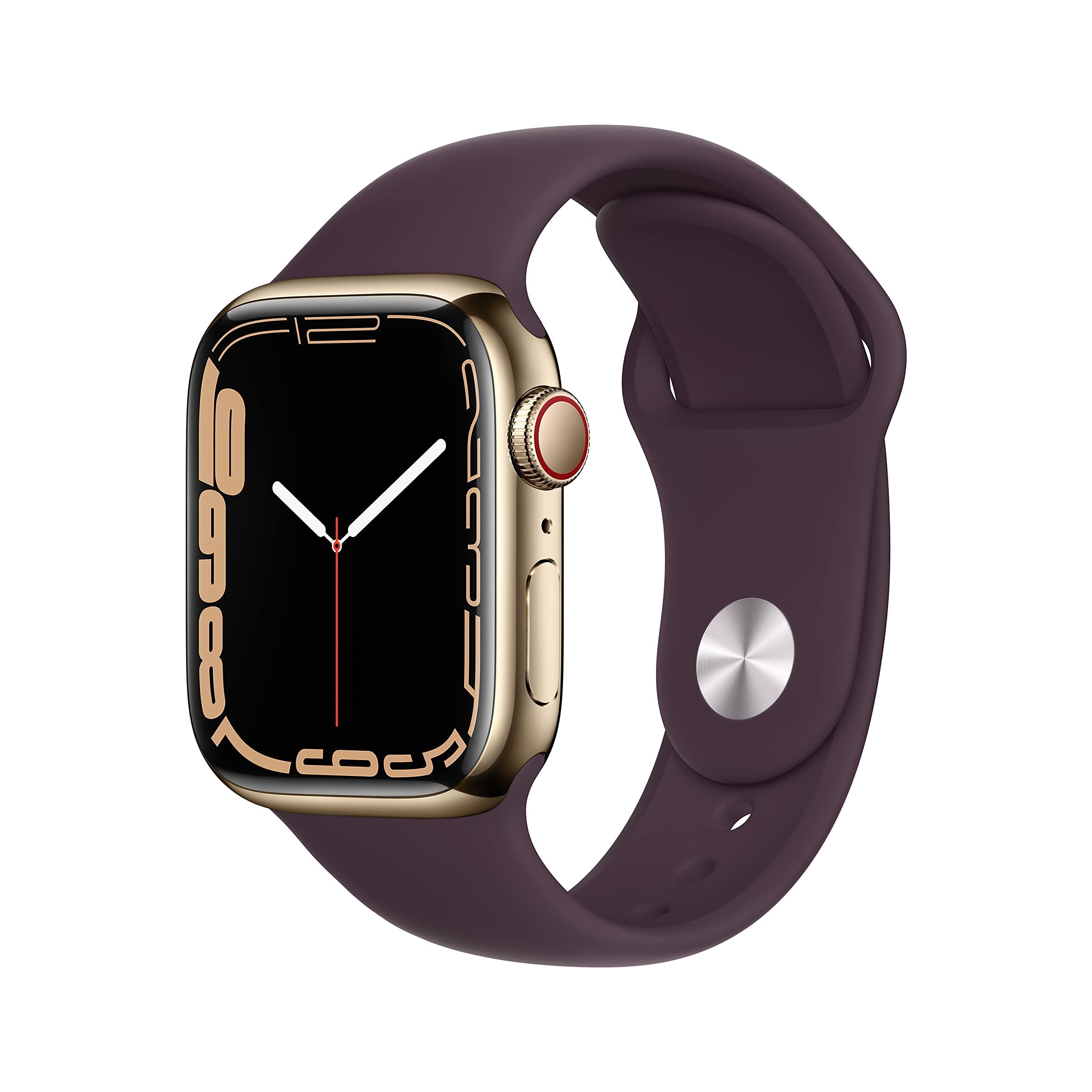Amazon.com: Apple Watch Series 7 (GPS + Cellular, 41mm) Gold