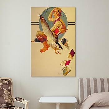 Amazon.co.jp: Norman Rockwell ノーマン・ロックウェル 絵画 ポスター