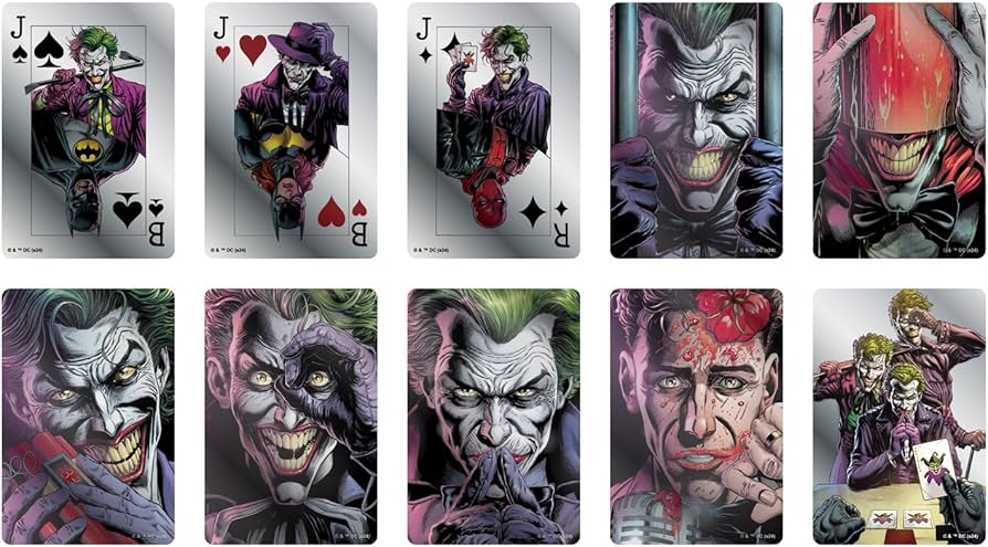 Amazon.co.jp: ジョーカー(コミック) メタリックミニカード