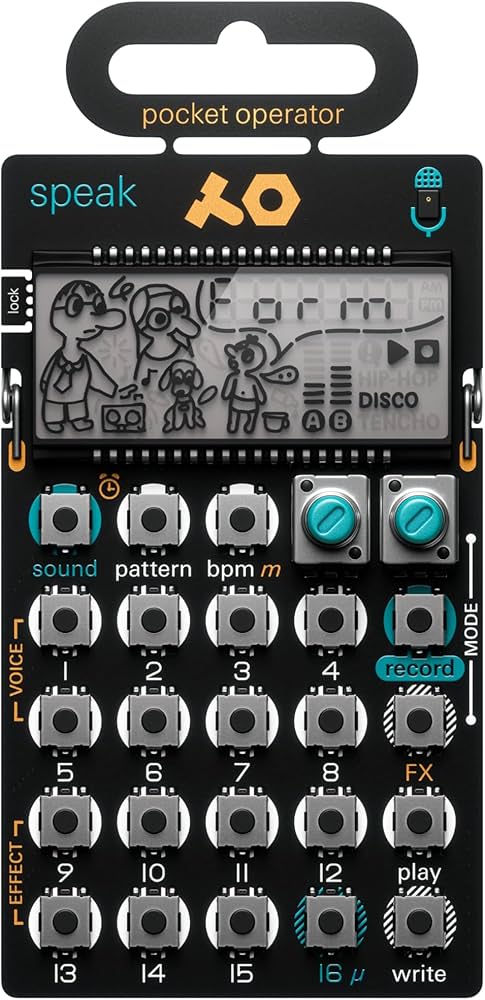 Amazon.com: teenage engineering pocket operator PO-35 speak, vocal