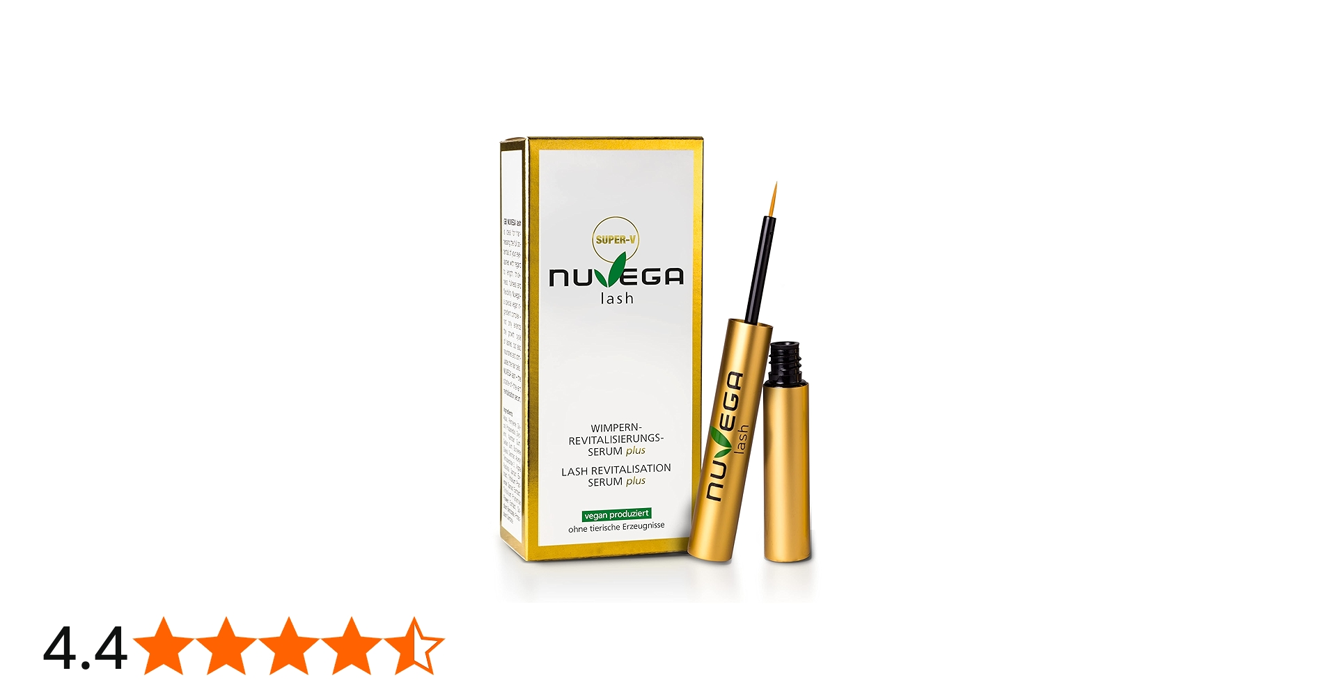NuVega Lash Eyelash - Vegan Eyelash and Eyebrow Serum made in