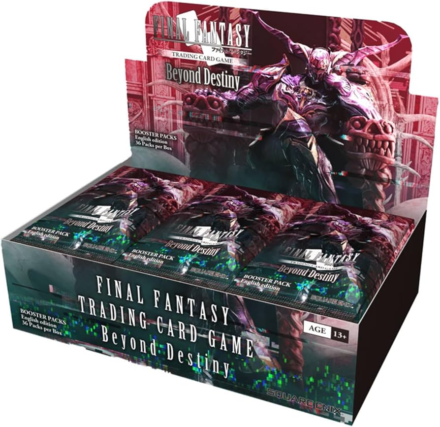 Amazon.com: Final Fantasy: Beyond Destiny Booster Display : Toys