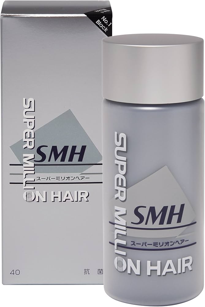 Amazon | 【大容量】スーパーミリオンヘアー 40g ブラック No.1