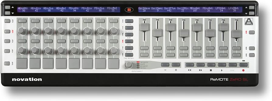 Amazon.com: Novation Remote Zero SL Keyless Midi Controller, USB