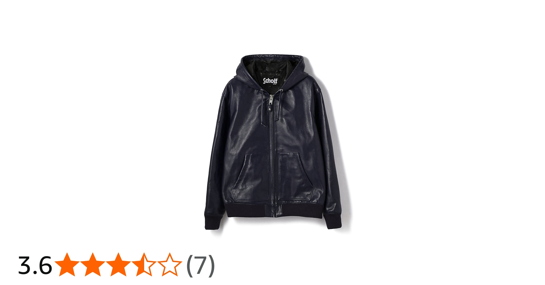 Amazon.co.jp: [ショット] LEATHER FULLZIP PARKA レザー フルジップ