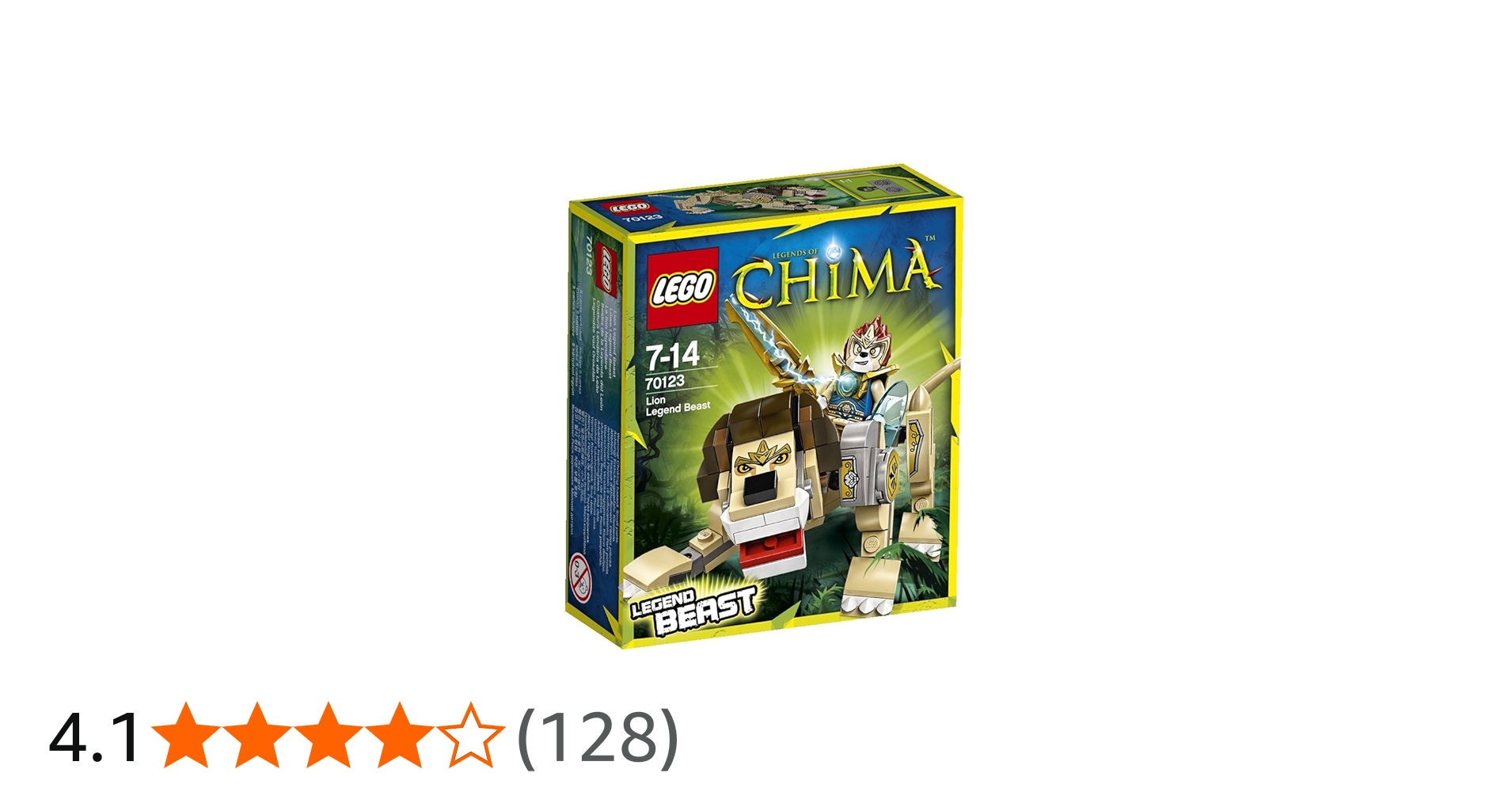 Amazon.co.jp: レゴ チーマ 伝説のビースト「ライオン」 70123 : おもちゃ