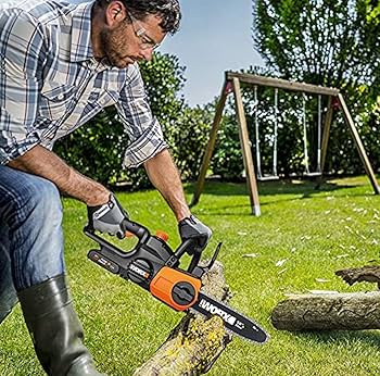 WORX WG322E.9 Motosega elettrica da potatura e giardino a batteria