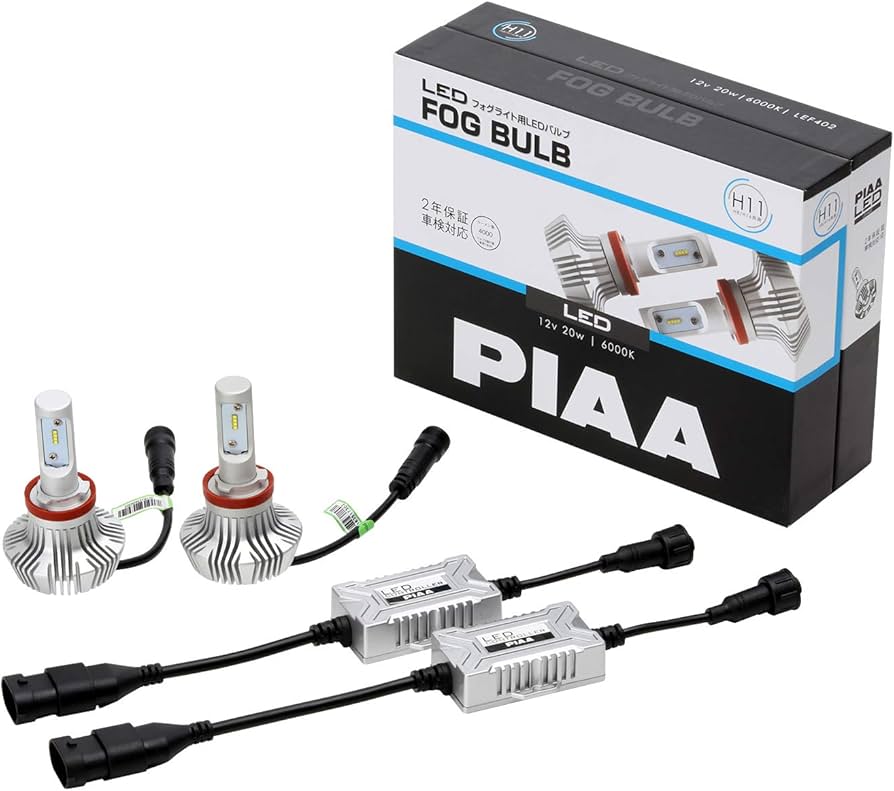 Amazon | PIAA フォグライト用 LEDバルブ H8 / H11 / H16 6000K 4000lm