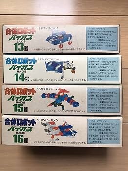 Amazon | B バイオス 4箱セット アオシマ 合体ロボット ミニ合体マシン