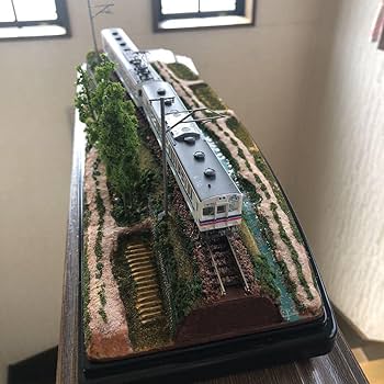 Amazon.co.jp: nゲージ ジオラマ39 改 単線築堤のある風景ダブル仕様