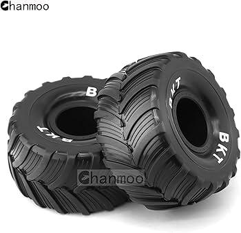 Amazon | Chanmoo 1/18 RC モンスタートラックタイヤとハード