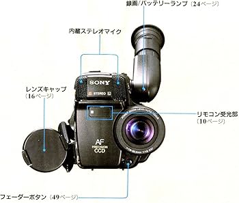 Amazon | SONY CCD-TR705 ハンディカム Hi8ビデオカメラ | ビデオ