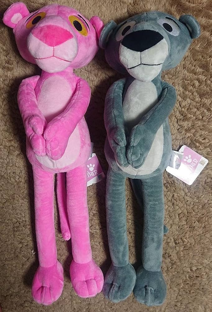 Amazon.co.jp: ピンクパンサー むぎゅっと BIG ぬいぐるみ 全2種