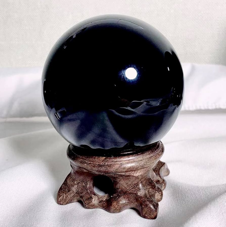Amazon.co.jp: 【ムイビエン】神秘的な自然の輝き 天然黒曜石 浄化用