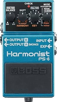 Amazon.com: Boss PS-6 Harmonist Bundle with Gearlux Instrument