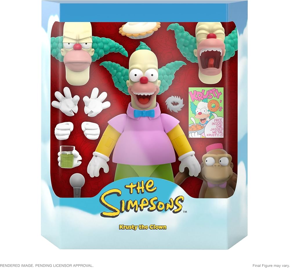 Amazon.co.jp: Super7 Ultimates The Simpsons Krusty The Clown - 7