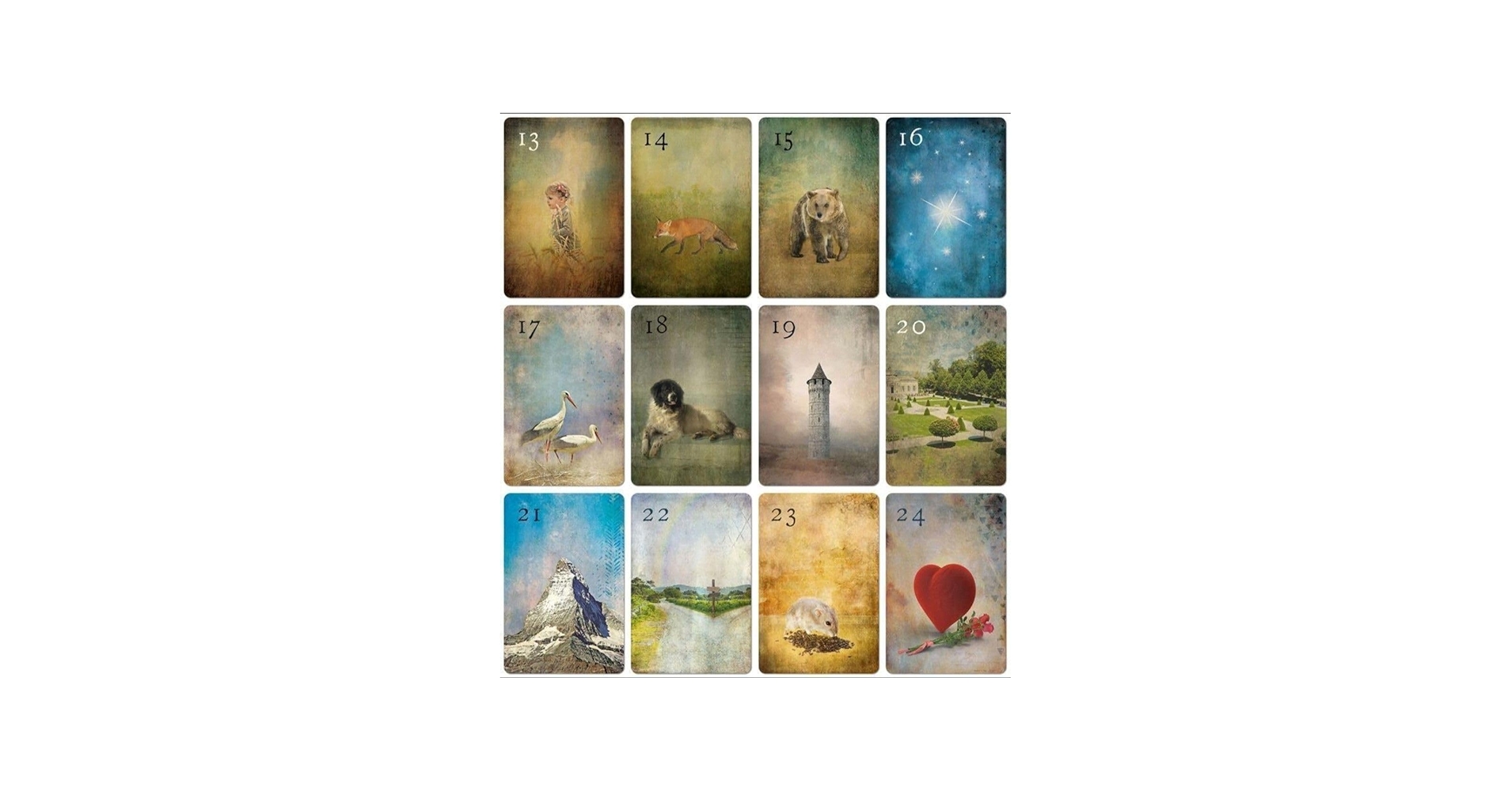 Amazon.co.jp: ムーンナイト ルノルマン カード デッキ 占い タロット