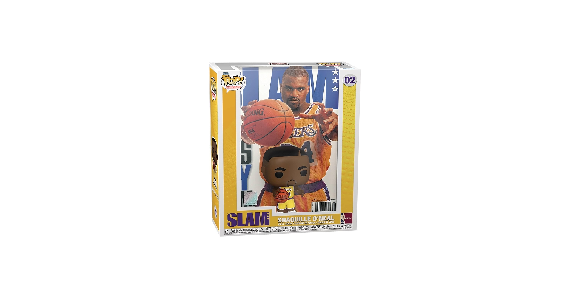 Amazon.com: Funko Pop! NBA Cover: SLAM - Shaquille O'Neal : Funko
