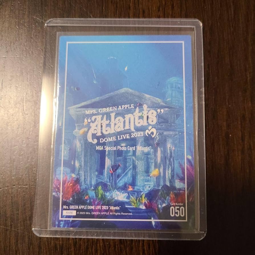 Amazon.co.jp: Mrs. GREEN APPLE Atlantis 藤澤涼架 レアカード : おもちゃ