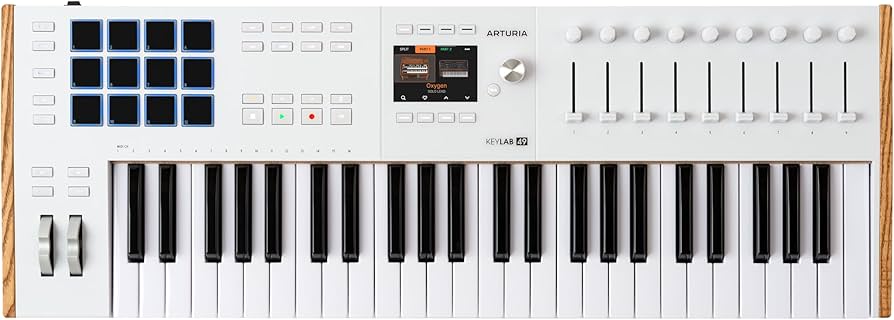 Amazon.co.jp: Arturia KeyLab 49 mk3 ホワイト — 49キー USB MIDI