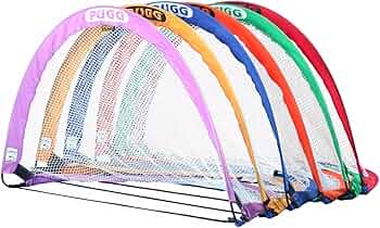 Amazon | PUGG 6フィート ポータブルサッカーゴールセット - 6個パック