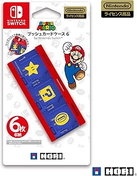 Amazon.co.jp: 【任天堂ライセンス商品】プッシュカードケース6 for