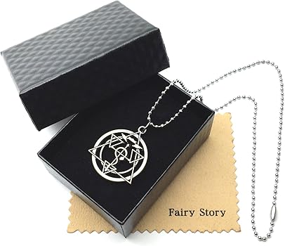 Amazon | [Fairy Story] 鋼の錬金術師 フラメルの紋章 錬成陣 モチーフ