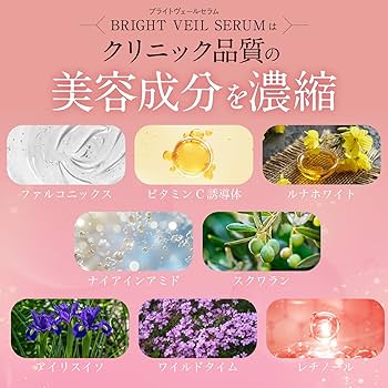 Amazon.co.jp: MELLIFE ブライトヴェールセラム 40g 美容液 ビタンミン