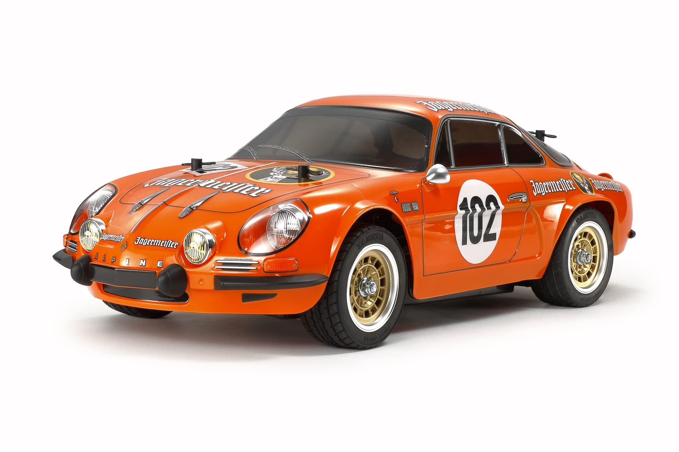 Amazon.com: TAMIYA 1/10 RC Alpine A110 Jagermeister 1973 M-06
