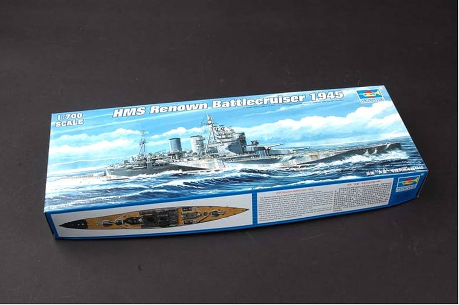 Amazon | 1/700 イギリス海軍 レナウン級巡洋戦艦 レナウン 1945年