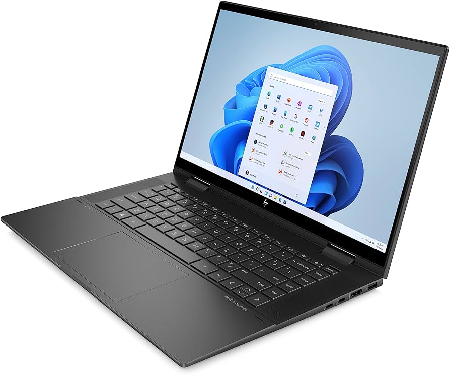 HP Envy x360 15 inch Laptop, FHD Display, AMD Ryzen 5 5625U, 8 GB