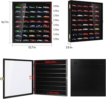 Amazon.com: TJ.MOREE Model Car Display Case 1/64 Scale Diecast