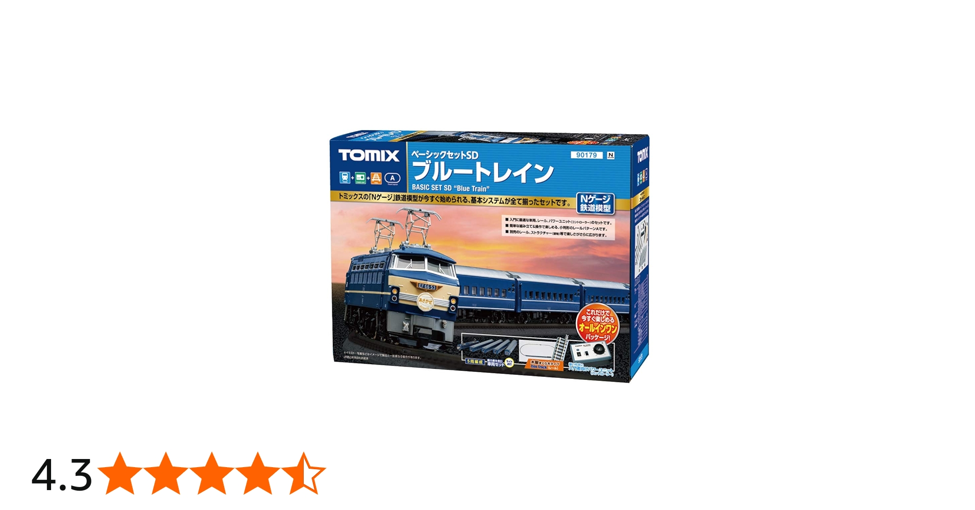 Amazon | TOMIX Nゲージ ベーシックセットSD ブルートレイン 90179