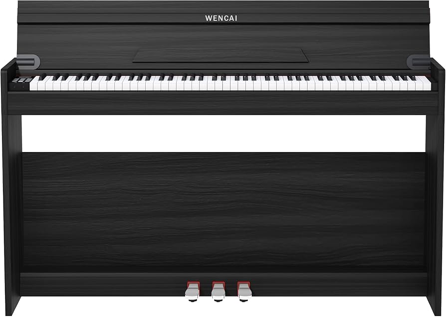 Amazon | WENCAI 電子ピアノ 88鍵 ハンマーアクションピアノ 木製