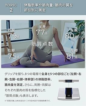 Amazon | タニタ 体組成計 RD-803L【”はかる”で暮らしと向き合う】世界