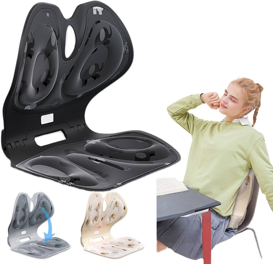 Amazon.co.jp: 姿勢矯正 椅子 姿勢サポートチェア【折りたたみ可能